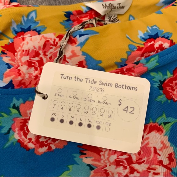 NWT Matilda Jane Chase the Sun Tankini Top & Turn the Tide Swim Skirt M - Picture 4 of 8